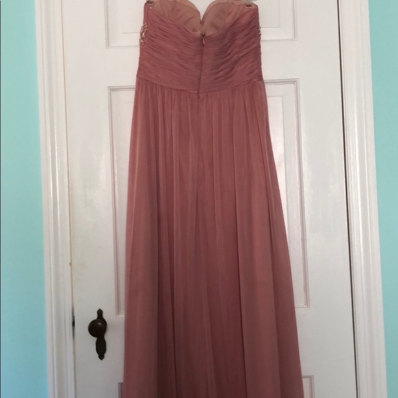 Rose pink prom dress - Picture 2 of 2
